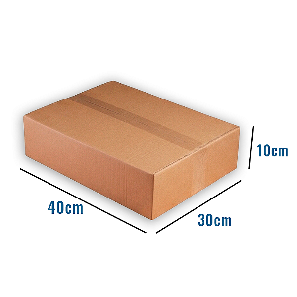 Caixa de Papelão N25 - 40 x 30 x 10
