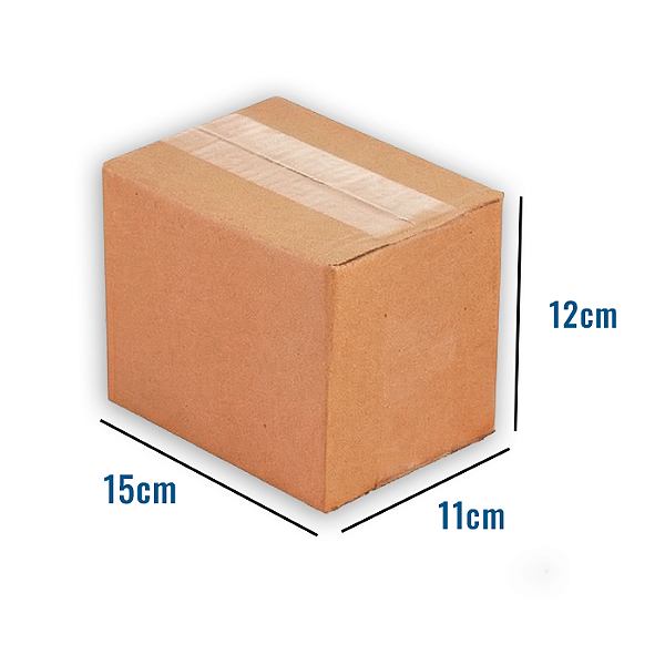Caixa de Papelão N6 - 15 x 11 x 12