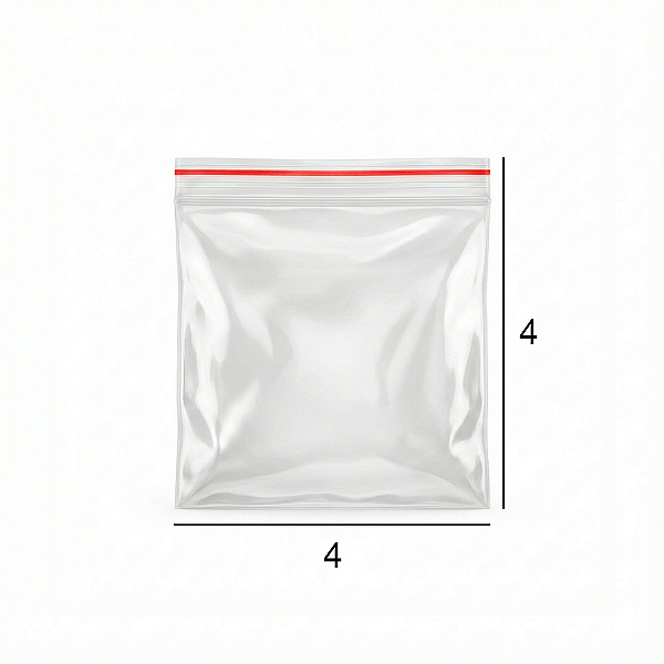 Saquinho Zip Lock 4 x 4 - N0