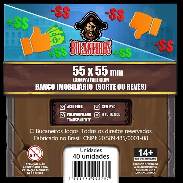 Sleeve Quadrado (55 x 55)