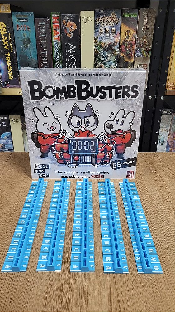 Bomb Busters Kit 3D 5 Suporte