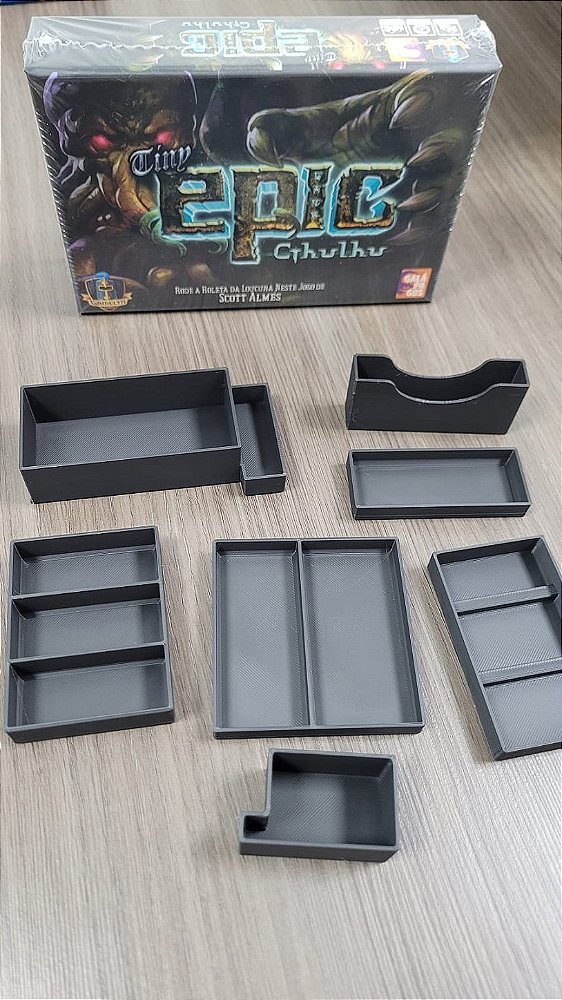 Tiny Epic Cthulhu Insert 3D Completo