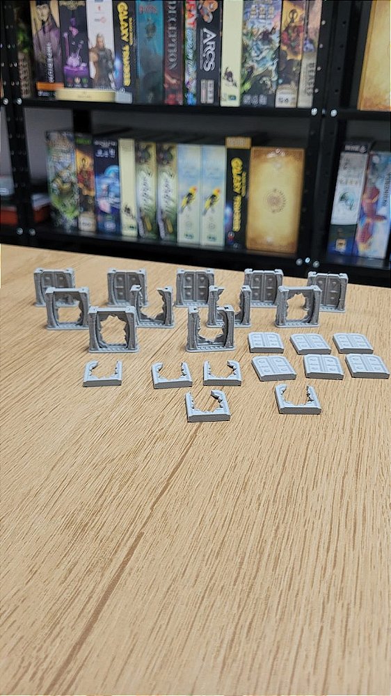 Zombicide Invader/Dark Side Kit 3D 11 Portas