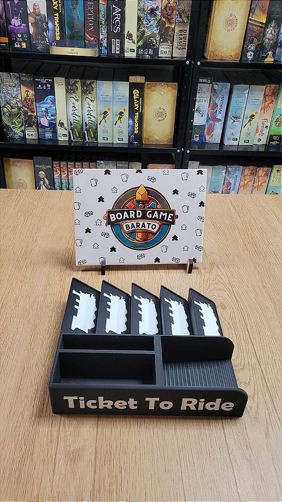 Ticket To Ride Card Hold 3D