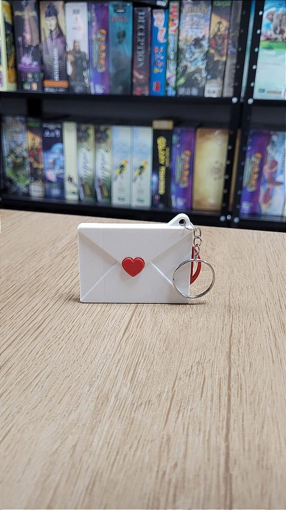 Chaveiro Carta do Amor Mod 1