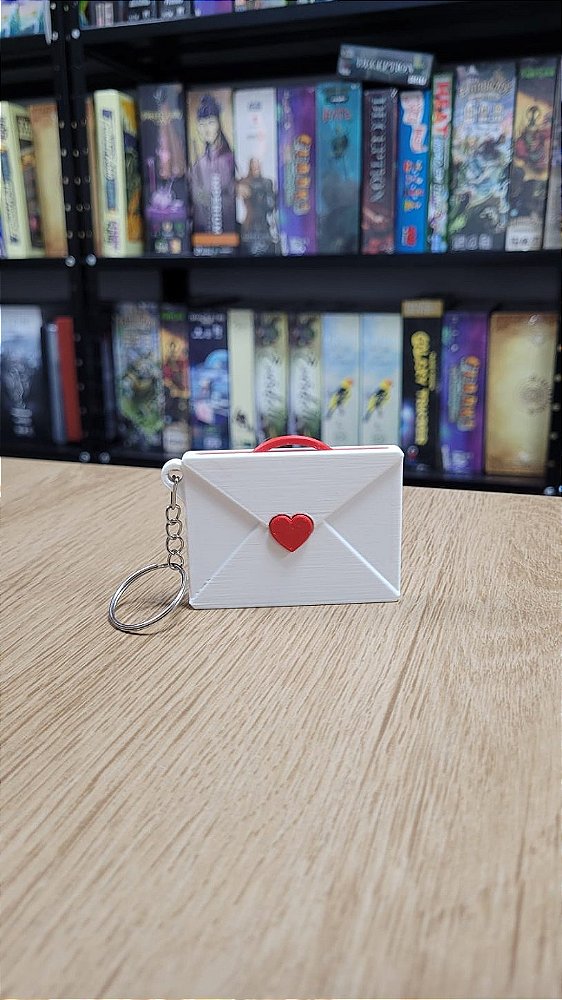 Chaveiro Carta do Amor Mod 2