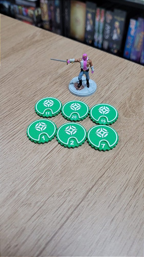 Marcadores de Energia/Mana Kit 3D
