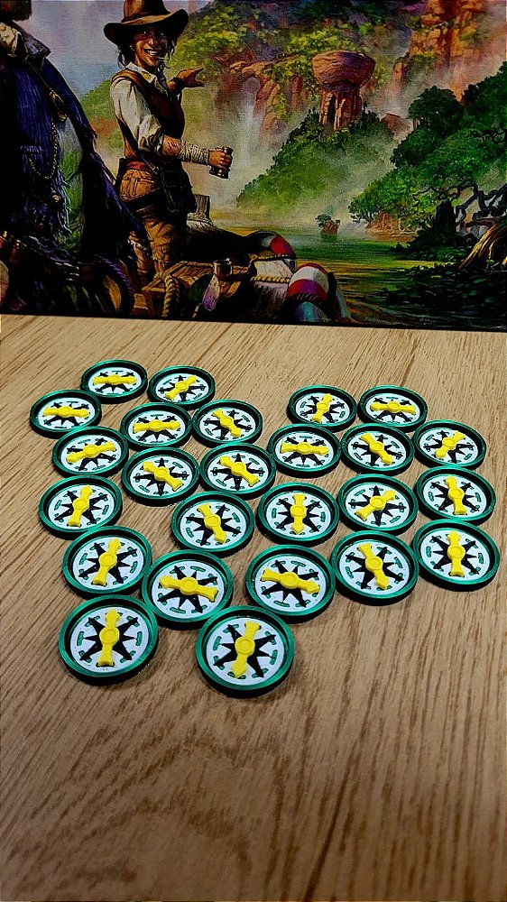 As Ruinas Perdidas de Arnak - Tokens de Bússola