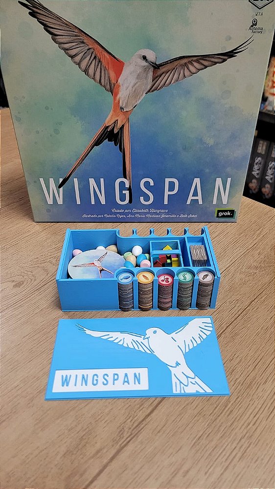 Wingspan Organizador 3D de Componentes