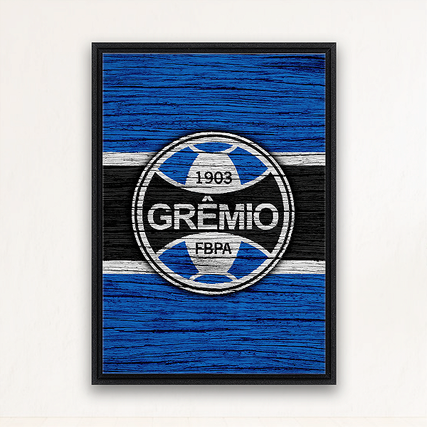 "Imortal Tricolor"- Quadro em Canvas com moldura flutuante.