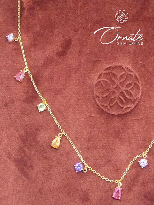 Colar Choker Colors