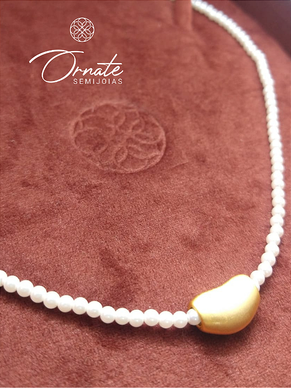 Colar Pearl Matte
