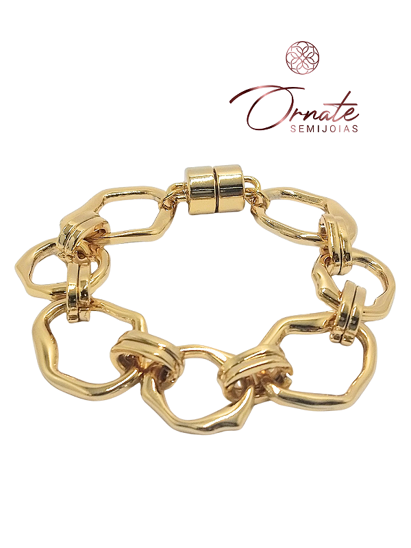 Pulseira Elo Duplo Orgânico