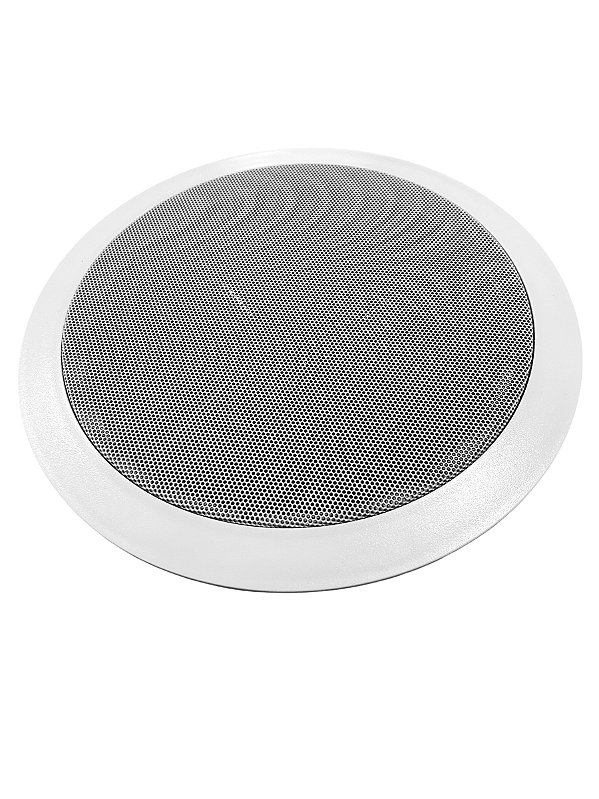 CAIXA DE SOM DE EMBUTIR EM FORRO ARANDELA DE SOM DE 8 POLEGADAS COAXIAL DE 30 WATTS