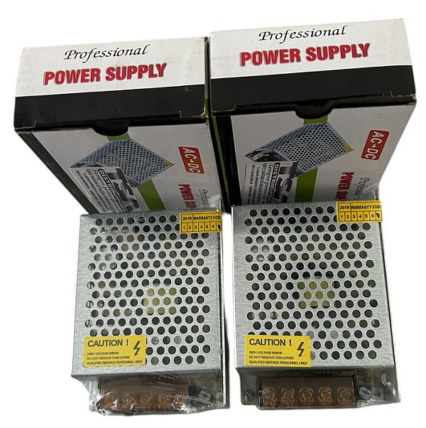 KIT DE 04 FONTES DC 12v 5A