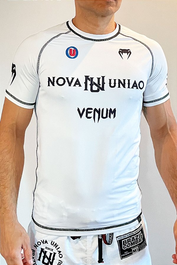 Rashguard NU Collab Venum | Curta | Branca