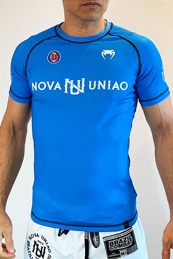 Rashguard NU Collab Venum | Curta | Azul