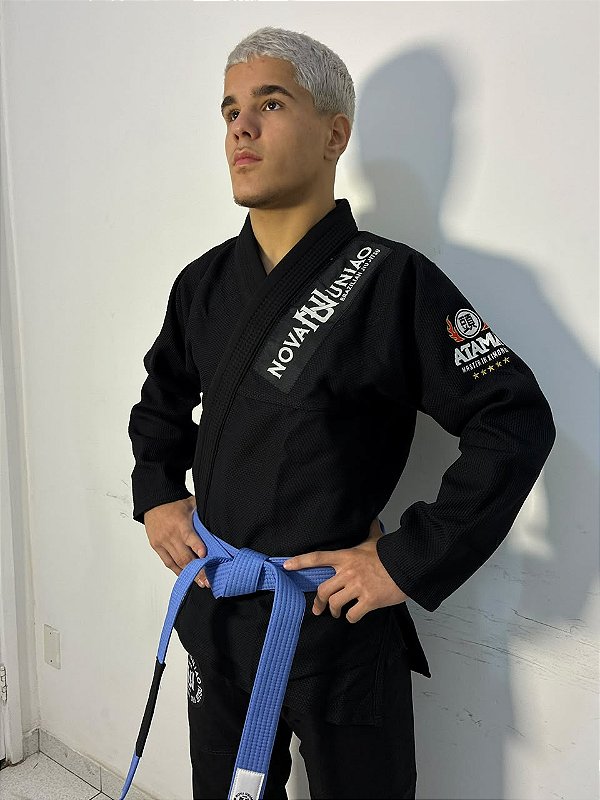 Kimono Uniforme NU Preto - Collab Atama