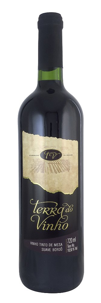 Vinho Tinto Suave Bordô 720ml - Adega Terra do Vinho