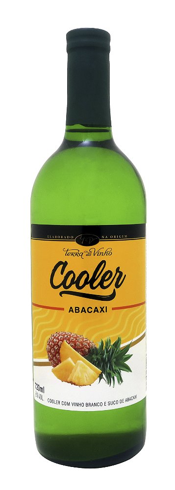 Cooler de Vinho Branco com suco de Abacaxi 720ml - Adega Terra do Vinho