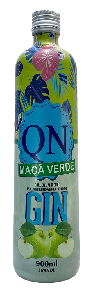 Gin Tônica Maçã Verde 900ml – QN Gin