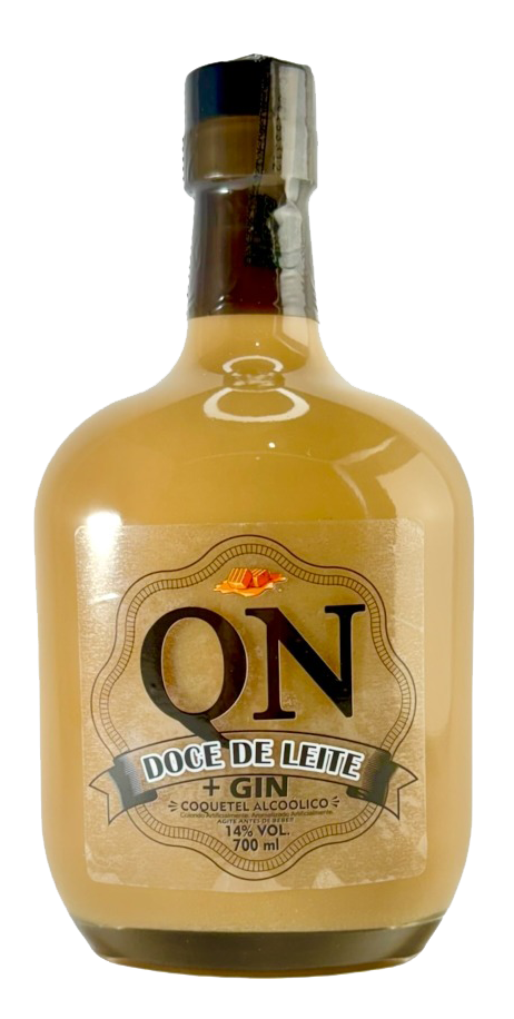 Licor Creamy Doce de Leite + Gin 700ml - QN Gin
