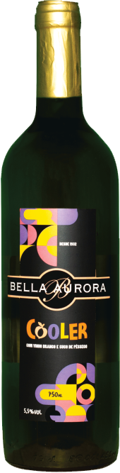 Cooler de  Pêssego 750ml - Vinhos Bella Aurora