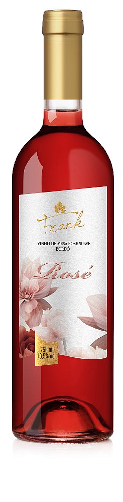 Vinho Bordo Suave Rosé 720ml - Vinhos Frank