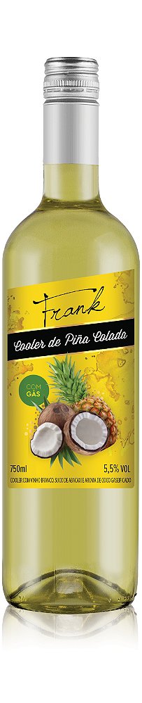 Cooler Pinacolada Gaseificado 750ml - Vinhos Frank