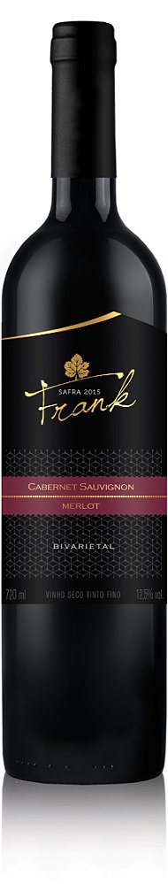 Vinho Merlot/Cabernet Tinto Seco - Vinhos Frank