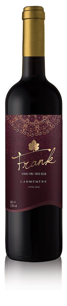 Vinho Carménère Tinto Seco - Vinhos Frank