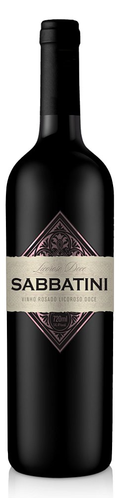 Vinho Licoroso Rosé 720ml - Vinhos Sabbatini