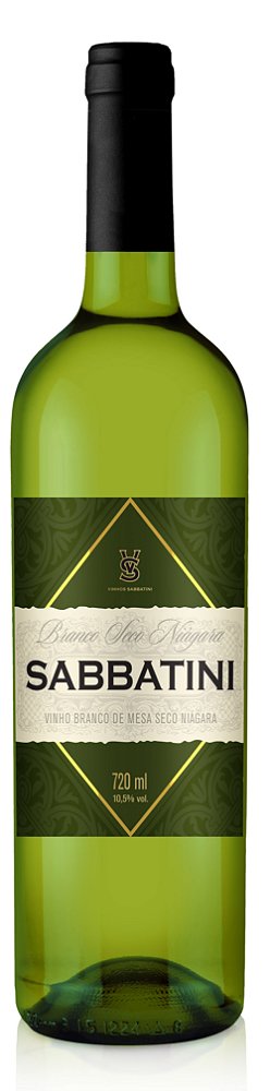 Vinho Branco Seco Niágara 720ml - Vinhos Sabbatini