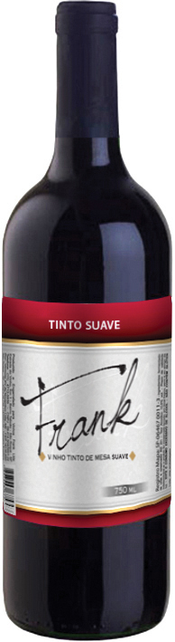 Vinho Tinto Suave Tradicão 750ml - Vinhos Frank