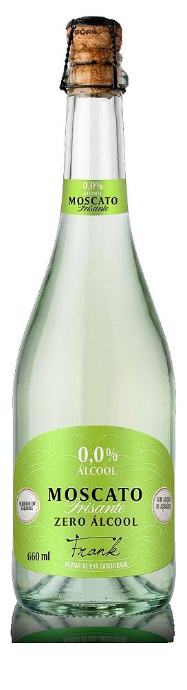 Vinho Frisante Moscato Zero Álcool 660ml - Vinhos Frank
