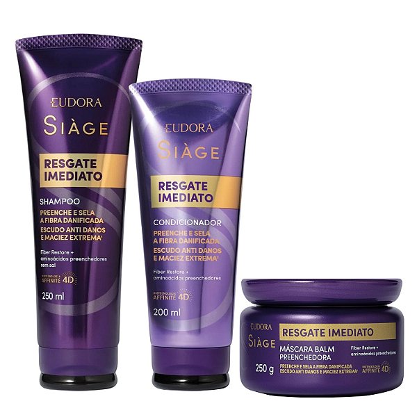 Kit Siage Eudora Resgate Imediato Com 3