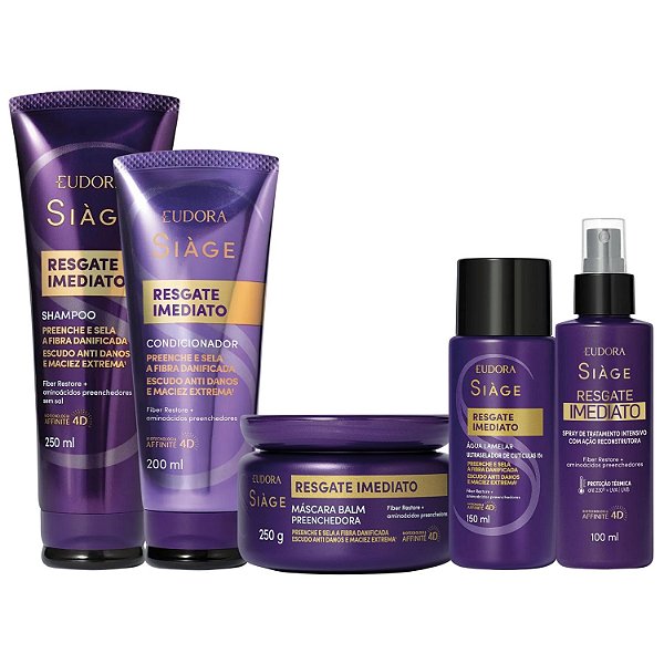 Kit Siage Eudora Resgate Imediato Com 5