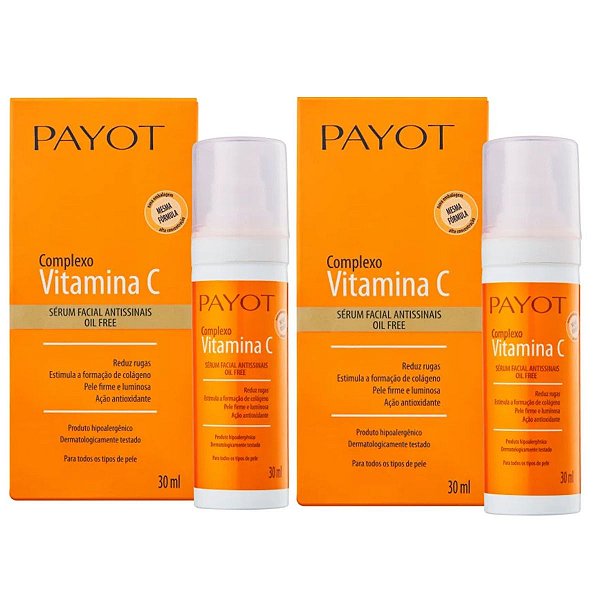Payot Kit Complexo Vitamina C Serum Oil Free 30ml Com 2