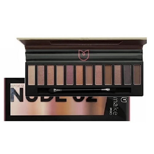 Mia Make Paleta Com 12 Sombras Nude 02 Cod: 15016.1.2