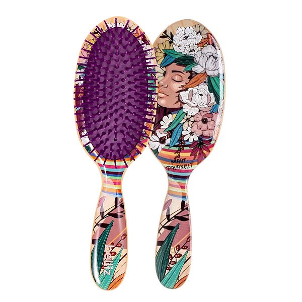 Escova Belliz Florescer Oval Cód.464