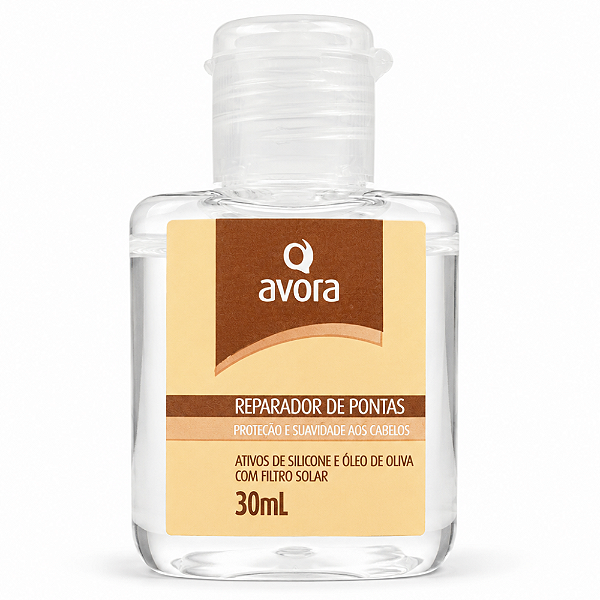 Reparador de Pontas Avora Silicone e Óleo de Oliva 30ml