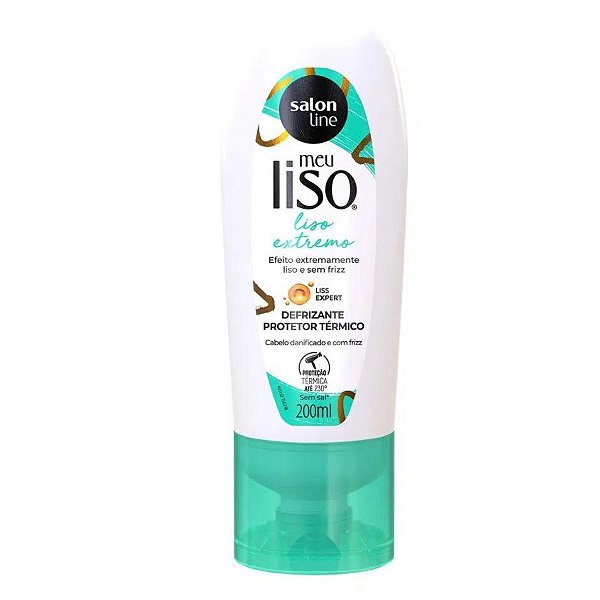 Defrizante Térmico Salon Line Meu Liso Extremo 200ml