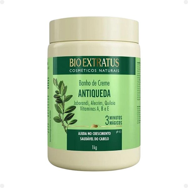 Banho de Creme Bio Extratus Antiqueda Jaborandi 1kg