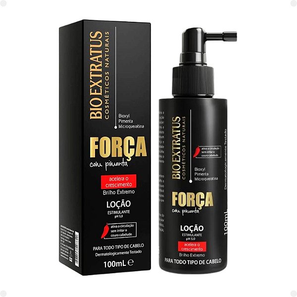 Loção Estimulante Bio Extratus Força Com Pimenta 100ml