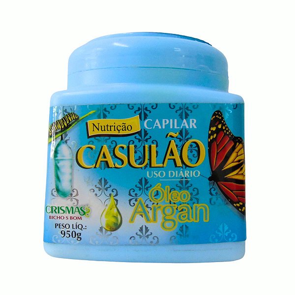 Máscara de Nutrição Casulao Bichos Bom Óleo de Argan 950g