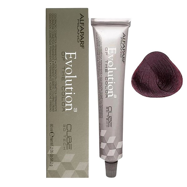 Coloração Creme Alfaparf Evolution 6.5 Louro Escuro Acaju 60ml