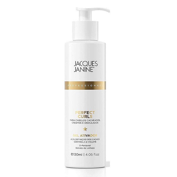 Gel Ativador Jacques Janine Perfect Curls 120ml