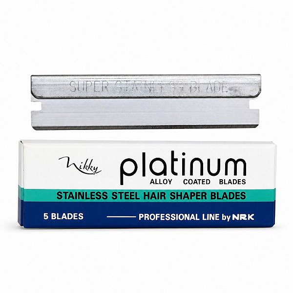 Lâmina para Navalhete Vikky Platinum 5 Unidades