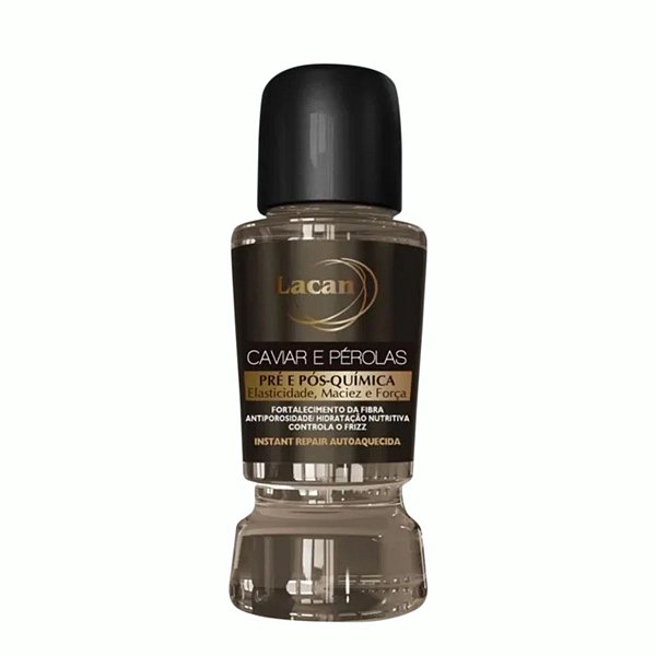 Ampola Autoaquecida Nutrição Lacan Caviar e Perolas 17ml