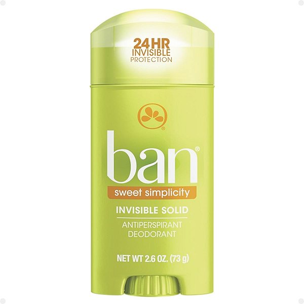 Ban Desodorante Antitranspirante Sólido Sweet Simplicity 73g